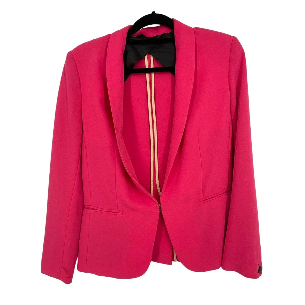 Rag & Bone Hot Pink Blazer Size 4